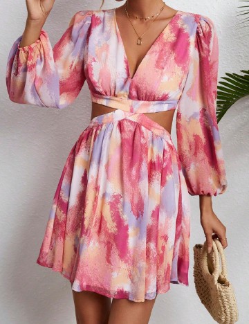 Rochie scurta SHEIN, mix culori
