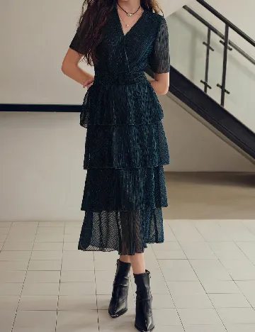 Rochie medie MOTF, albastru