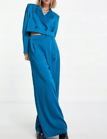 Sacou Flounce London, albastru Albastru