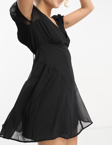 Rochie scurta ASOS, negru