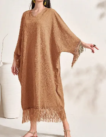 Rochie medie SHEIN, maro