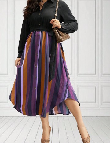 Rochie medie SHEIN CURVE, mix culori