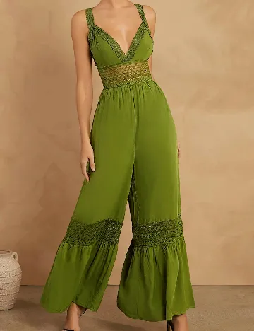 Salopeta SHEIN, verde