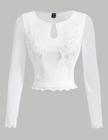 Bluza SHEIN, alb
