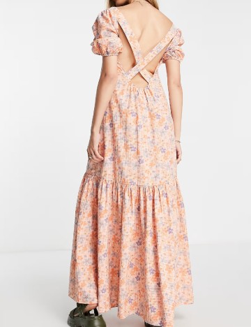 Rochie lunga ASOS, floral print