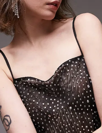 Rochie lunga Top Shop, negru