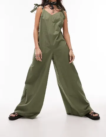 Salopeta Top Shop, verde Verde
