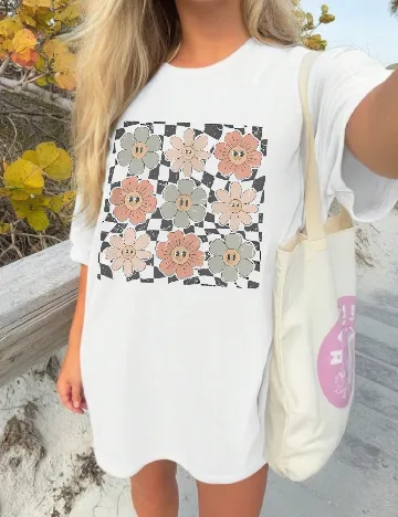 Tricou SHEIN, alb Alb