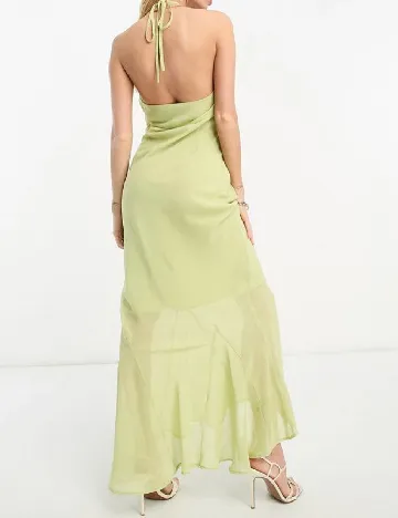 Rochie lunga ASOS, verde