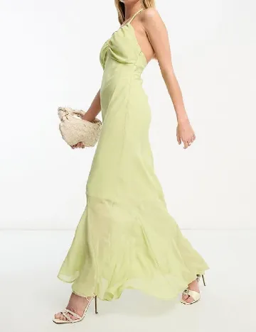 Rochie lunga ASOS, verde