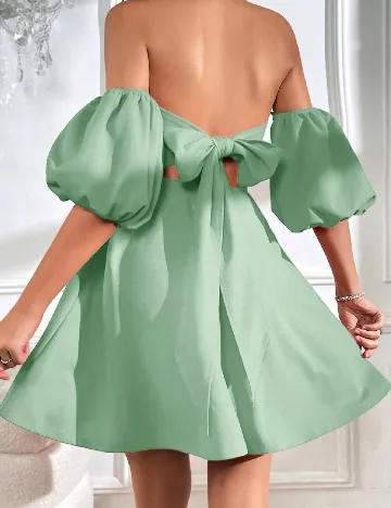 Rochie scurta SHEIN, verde