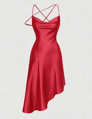 Rochie scurta SHEIN, rosu Rosu