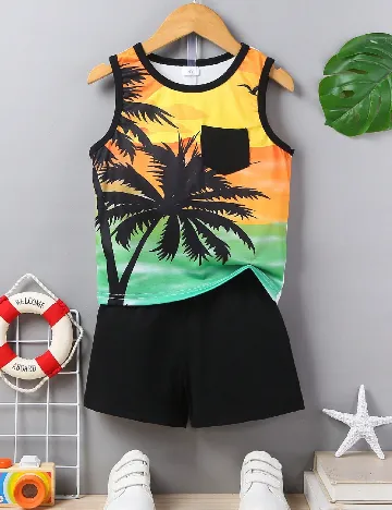 Compleu Shein Kids, mix culori Mix culori