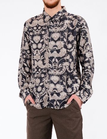 Pantaloni French Connection, maro