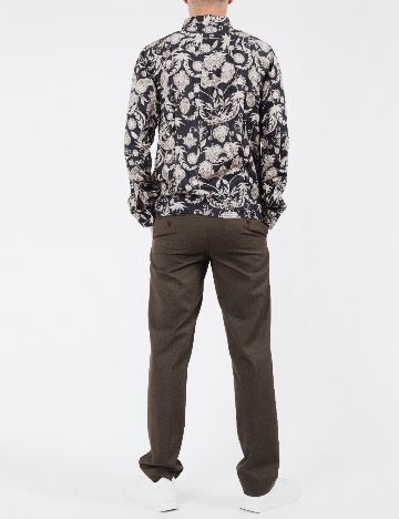Pantaloni French Connection, maro