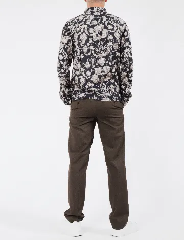 Pantaloni French Connection, maro Maro