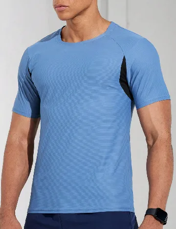 Tricou SHEIN, albastru Albastru