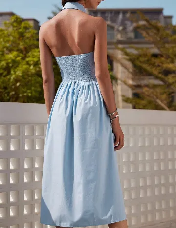 Rochie medie SHEIN, albastru Albastru