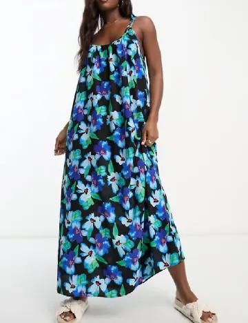 Rochie lunga ASOS, floral print Floral print