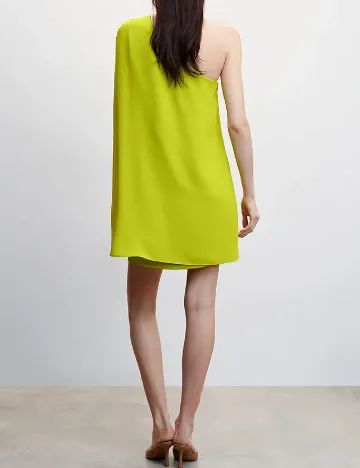 Rochie scurta Mango, verde Verde