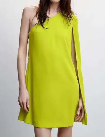 Rochie scurta Mango, verde Verde