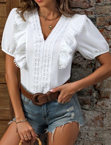 Bluza SHEIN, alb