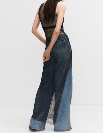 Bluza Mango, negru