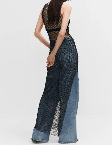 Bluza Mango, negru