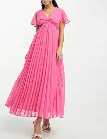 Rochie lunga ASOS, roz Roz