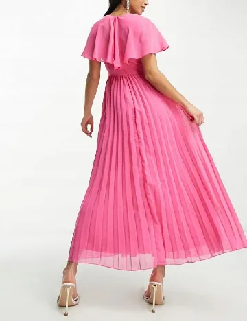 Rochie lunga ASOS, roz Roz
