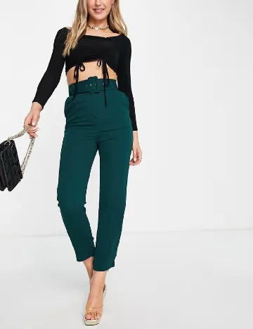Pantaloni Style Cheat, verde Verde