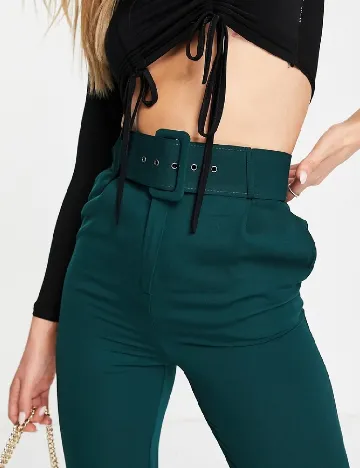 Pantaloni Style Cheat, verde Verde
