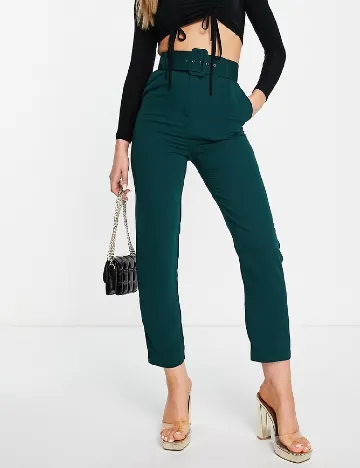 Pantaloni Style Cheat, verde Verde