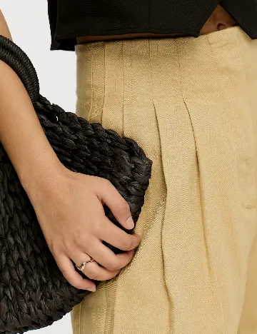 Pantaloni scurti ASOS, bej Crem