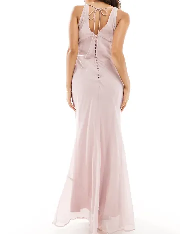 Rochie lunga ASOS, roz Roz