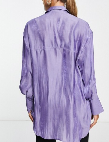 Camasa Oversize ASOS, mov