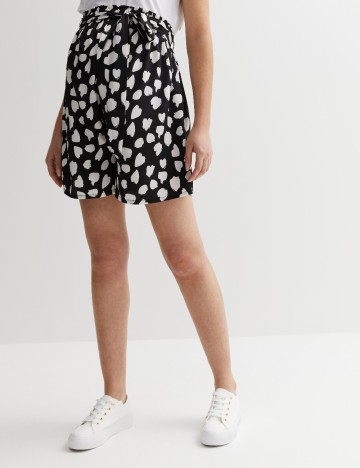 Pantaloni scurti New Look Maternity, negru