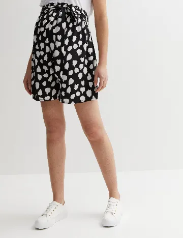 Pantaloni scurti New Look Maternity, negru