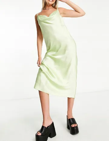 Rochie lunga fire&glory, verde Verde