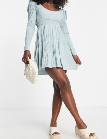 Rochie scurta ASOS, albastru