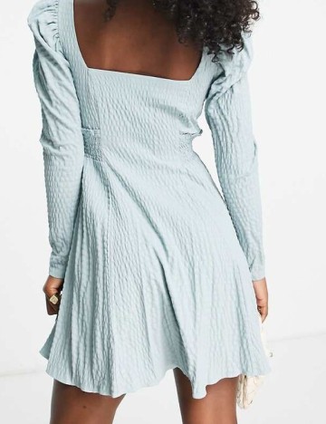 Rochie scurta ASOS, albastru