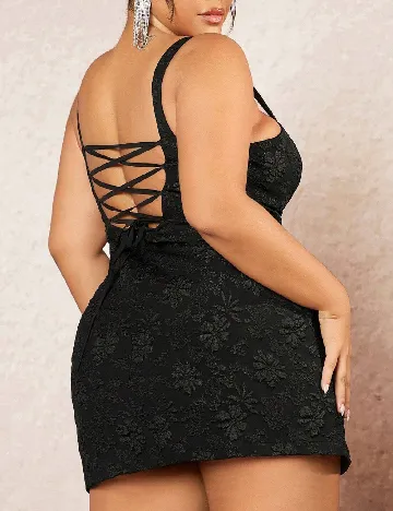 Rochie scurta SHEIN CURVE, negru Negru