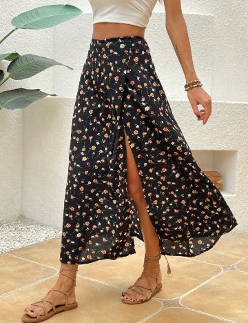 Fusta SHEIN, floral