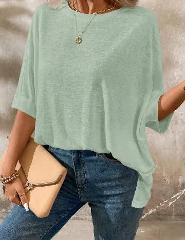 Tricou SHEIN, verde Verde