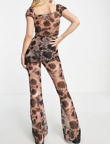 Pantaloni Reclaimed Vintage, maro Maro