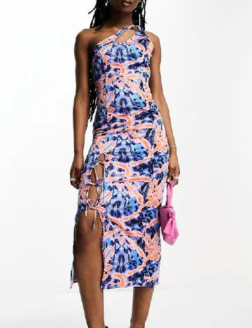 Rochie medie COLLUSION, mix culori Mix culori