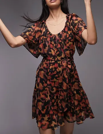 Rochie scurta Top Shop, mix culori Mix culori