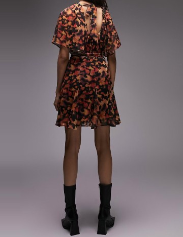 Rochie scurta Top Shop, mix culori