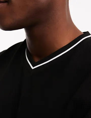 Tricou ASOS, negru Negru