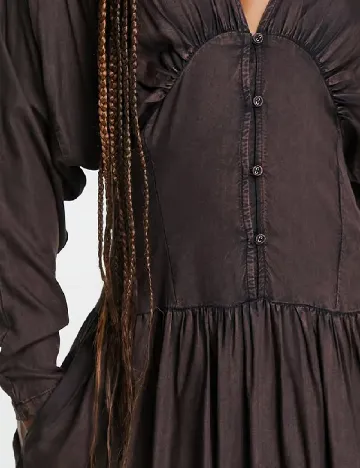Rochie scurta ASOS, maro Maro